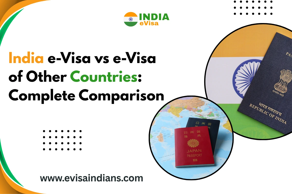 India e-Visa vs e-Visa of other countries: complete comparison