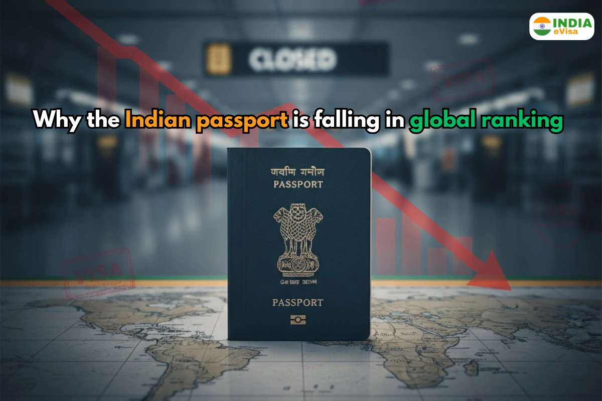 Why the Indian passport is falling in global ranking