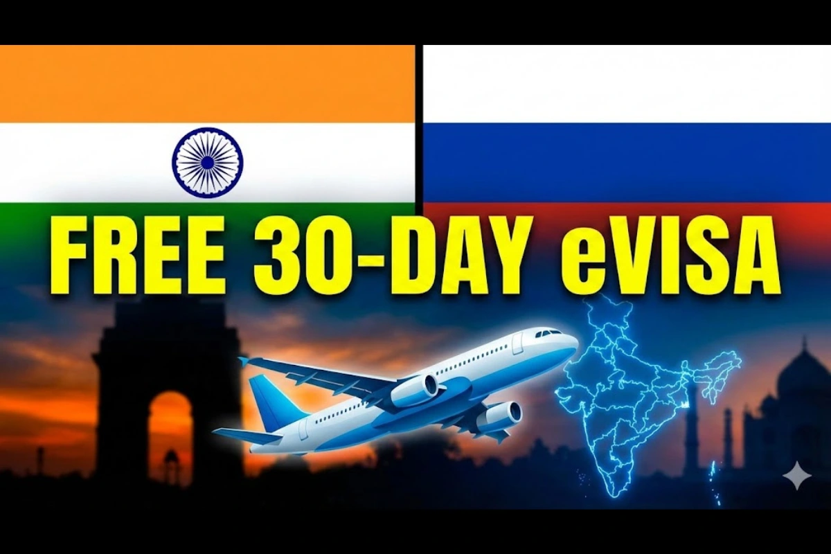 India Offers 30-Day Free e-Visa to Russians: Everything You Need to Know