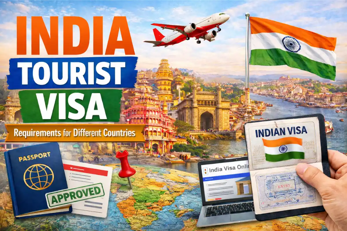 India Tourist Visa Requirements for Different Countries
