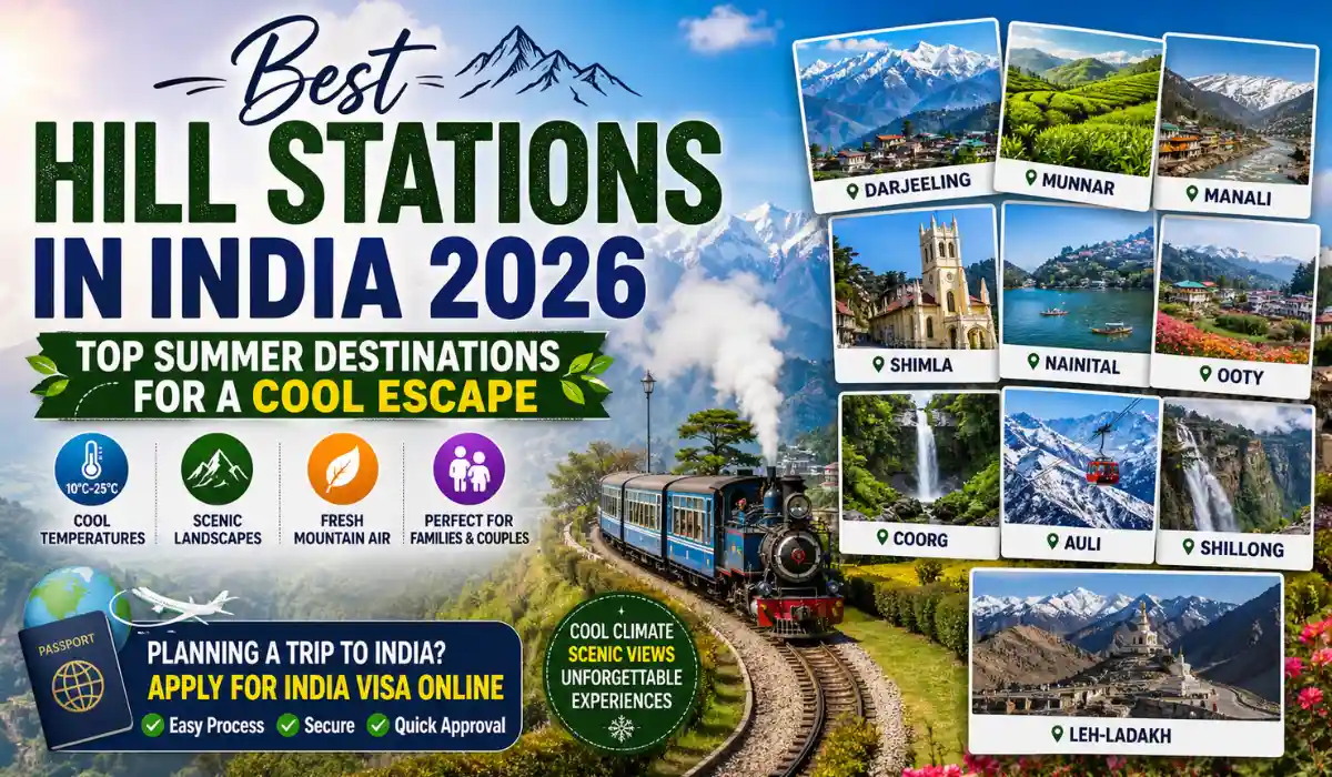Best Hill Stations in India 2026 (Summer Guide)