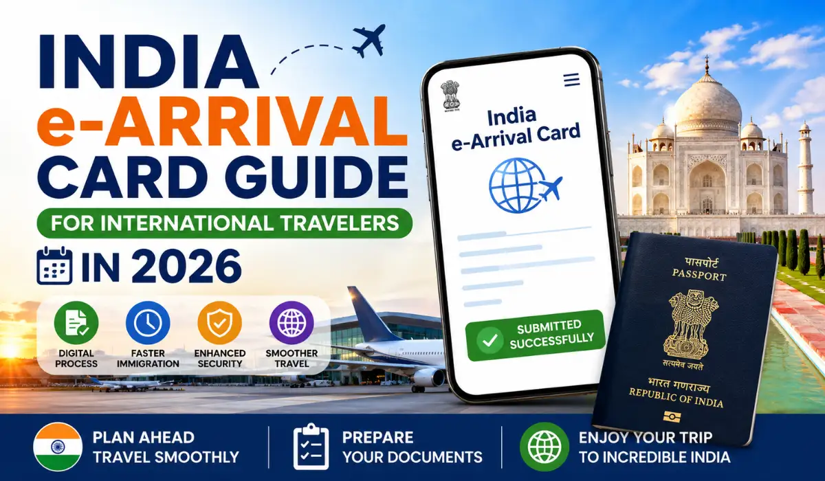 India e-Arrival Card Guide for Travelers 2026