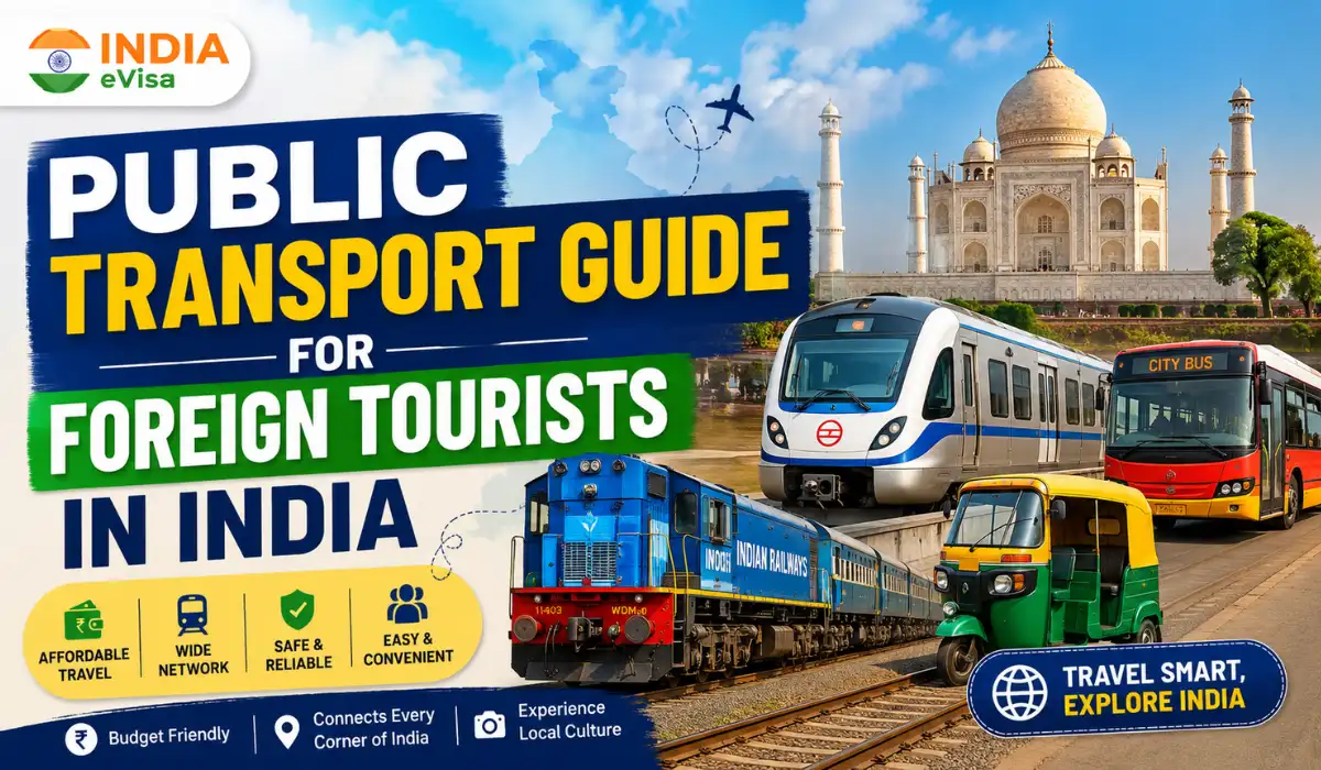 Public Transport Guide for Foreign Tourists in India