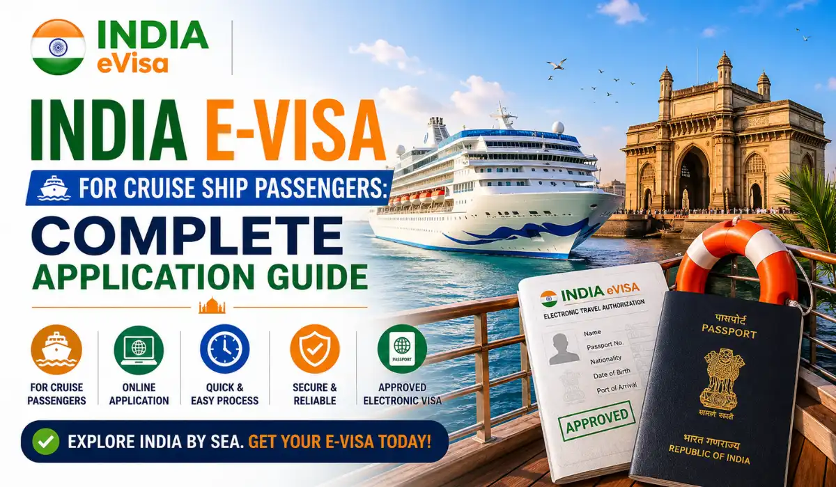 India evisa for cruise ship