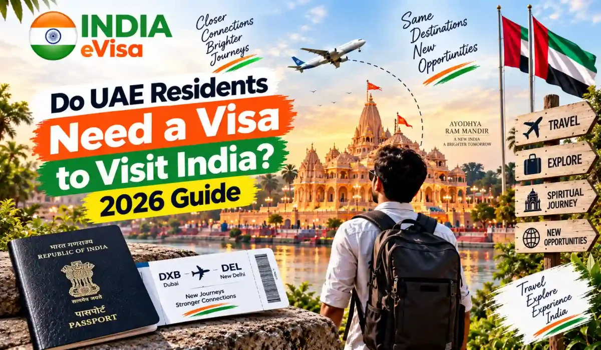 Do UAE residents need a visa to visit India in 2026?
