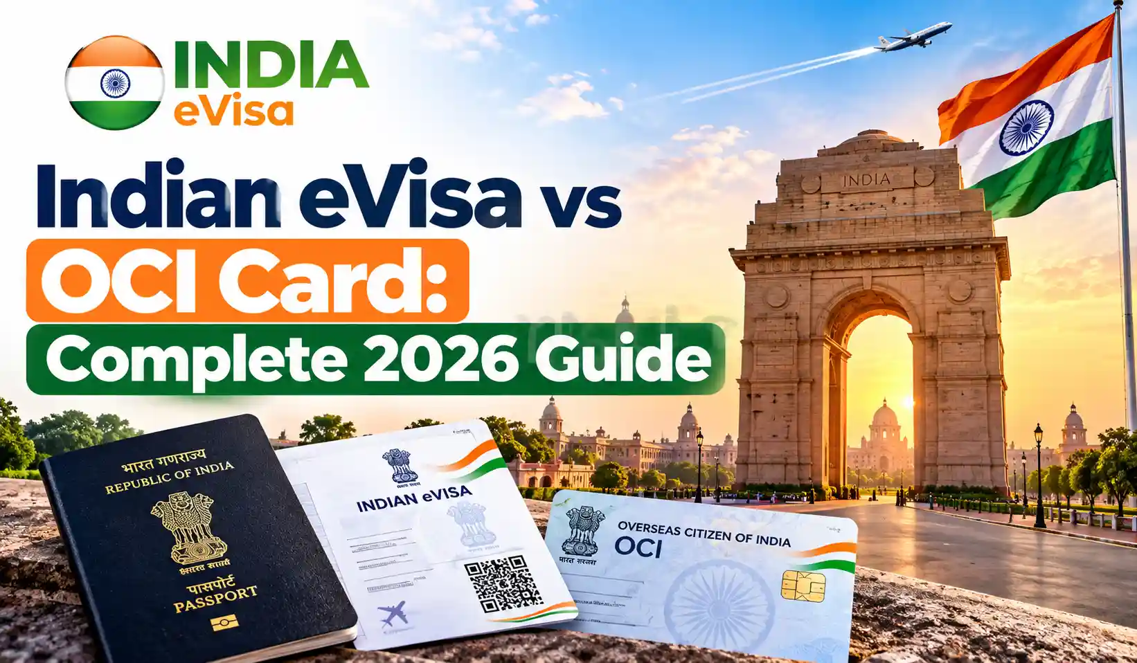 Indian eVisa vs OCI Card: Complete 2026 Guide