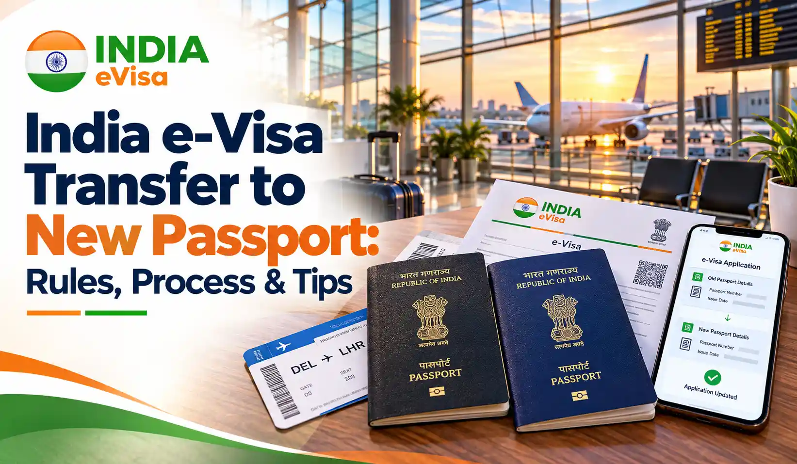 India e-Visa Transfer to New Passport: Rules, Process & Tips