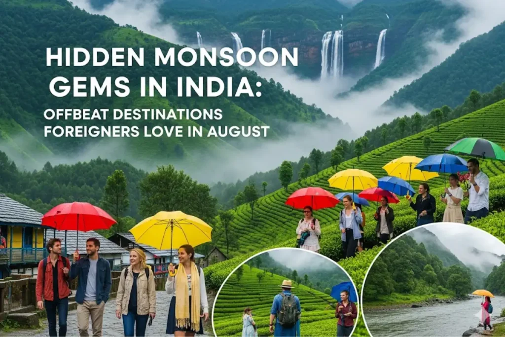 Hidden Monsoon Gems in India: Offbeat Destinations Foreigners Love in August