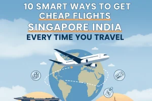 10 Smart Ways to Get Cheap Flights Singapore India Every Time You Travel