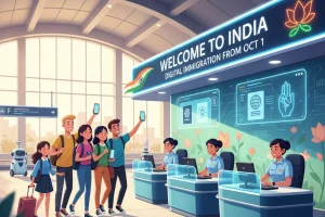 Foreign Travellers to India No Longer Need Paper Immigration Forms from October 1 2 Foreign Travellers to India