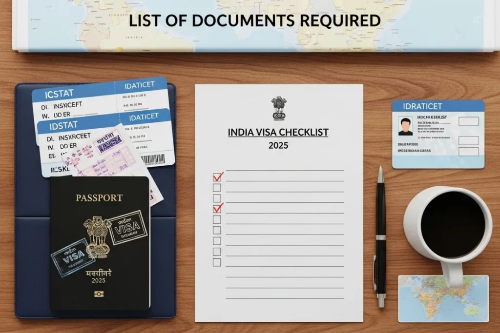 India Visa Checklist 2025: List of Documents Required 1 India Visa Checklist 2025: List of Documents Required