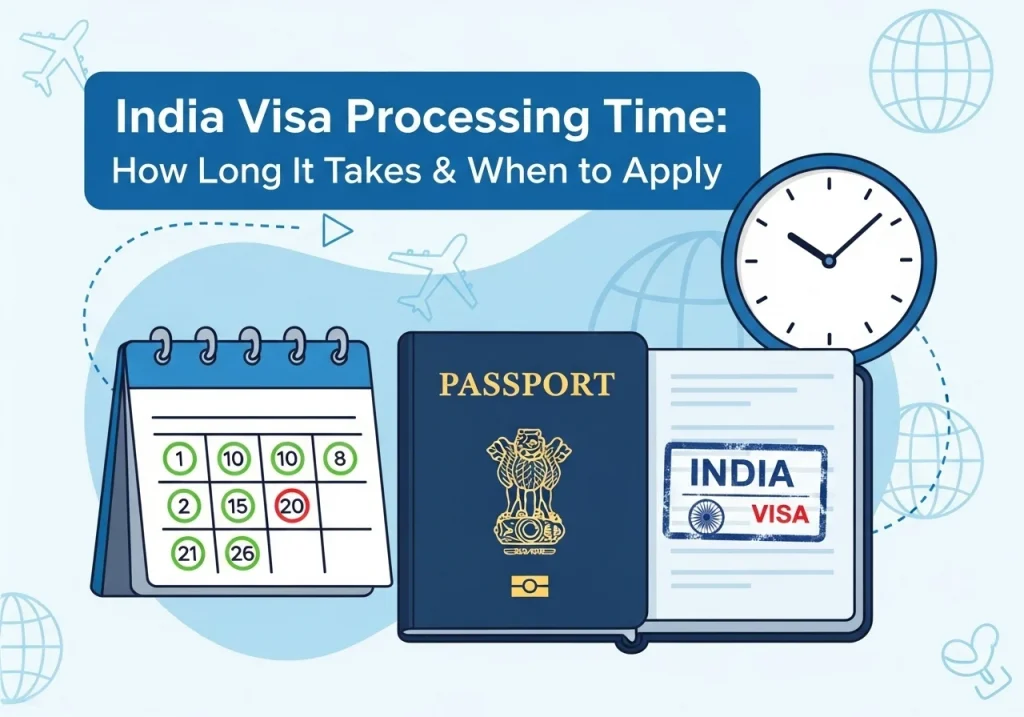 India Visa Processing Time: How Long It Takes & When to Apply 1 India Visa Processing Time How Long It Takes & When to Apply