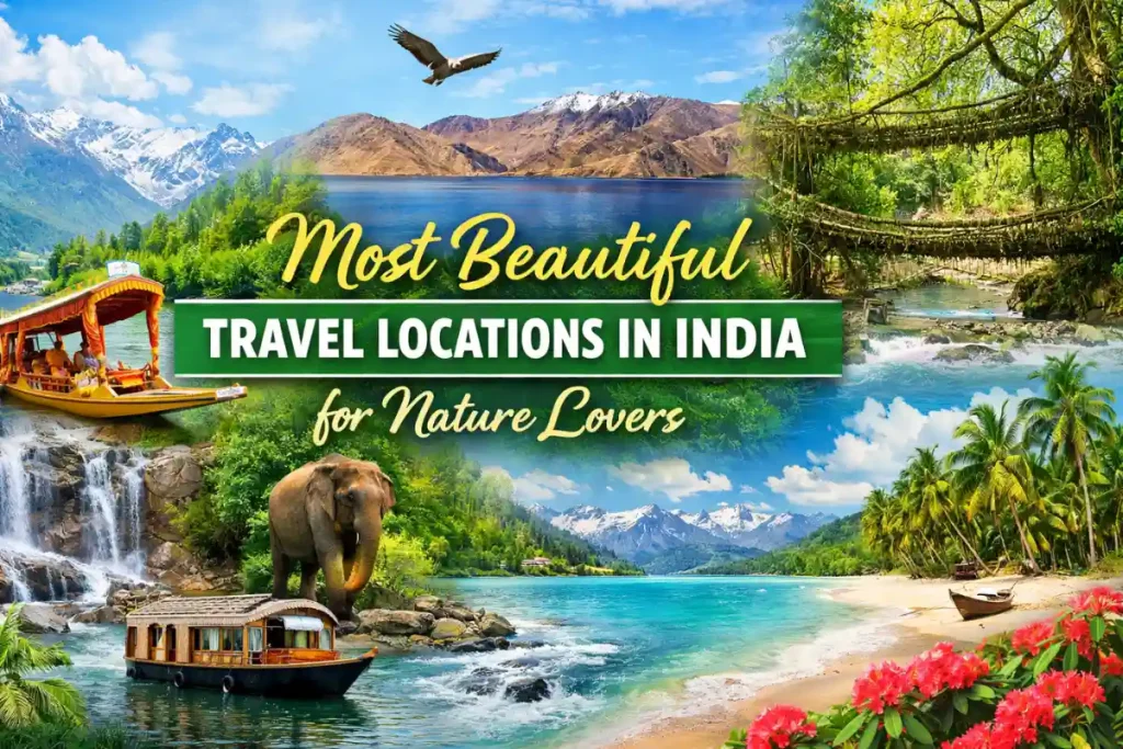 Most Beautiful Travel Locations in India for Nature Lovers