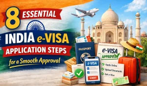 Step-by-step guide for India e-Visa application steps online