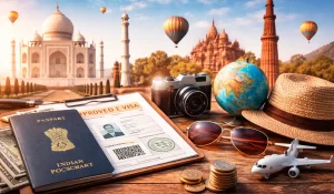 Alt Text: Complete breakdown of India e Visa Fee 2026 with cost details and visa types