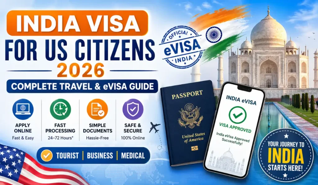 India Visa for US Citizens 2026