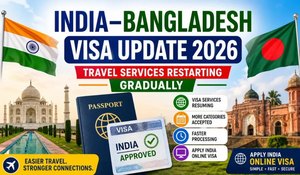 India - Bangladesh Visa Update 2026: Services & Rules