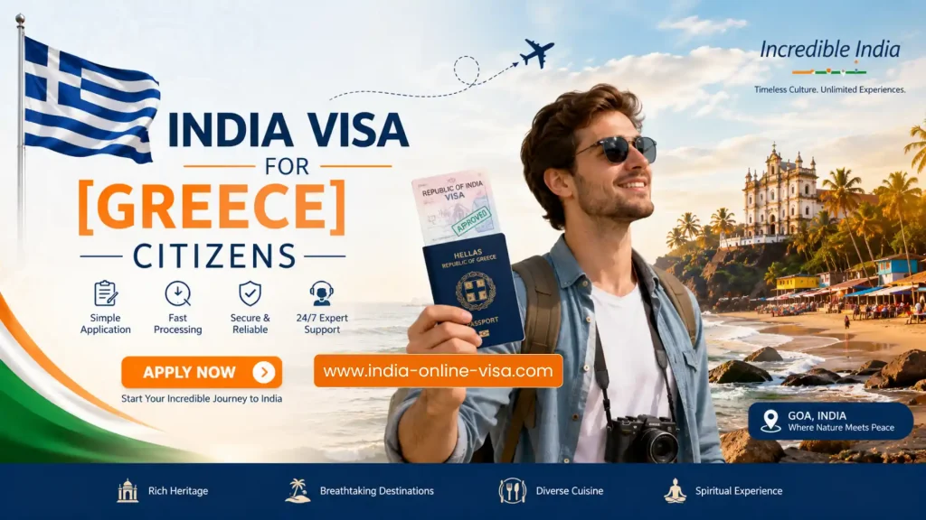 India Visa for Greece Citizens