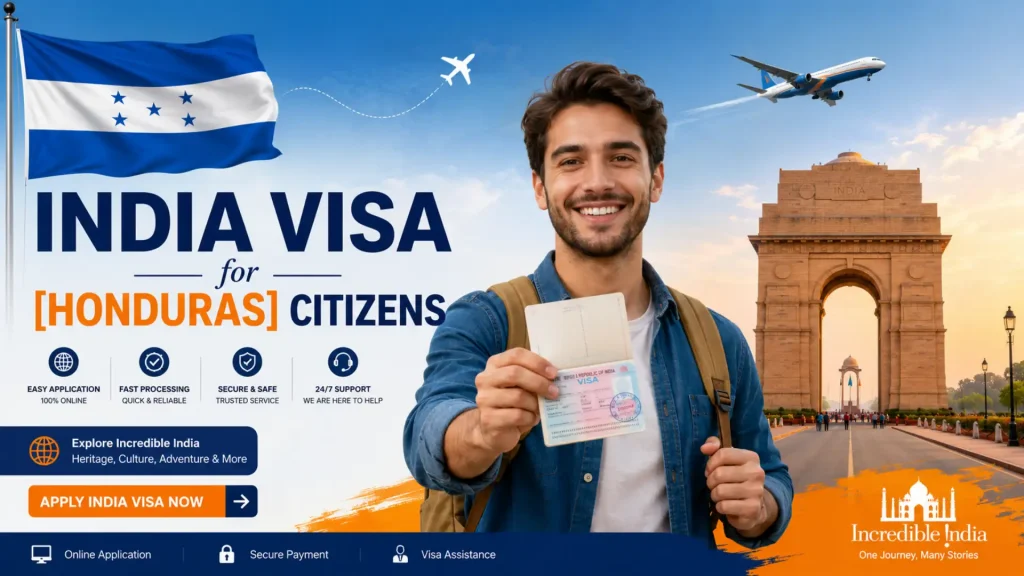 India Visa for Honduras Citizens