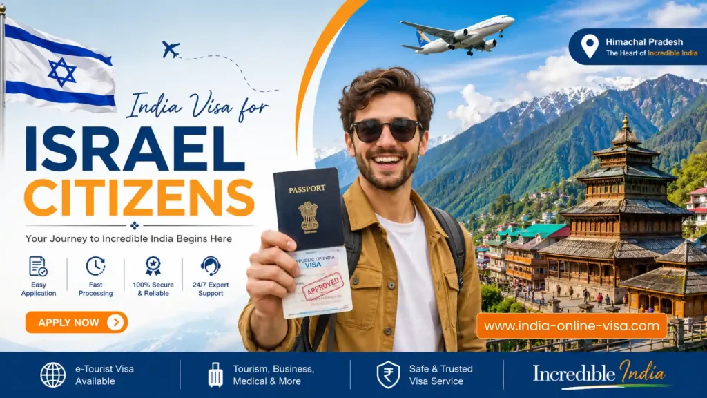India Visa for Israel Citizens