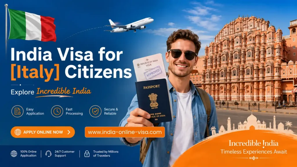 India Visa for Italy Citizens