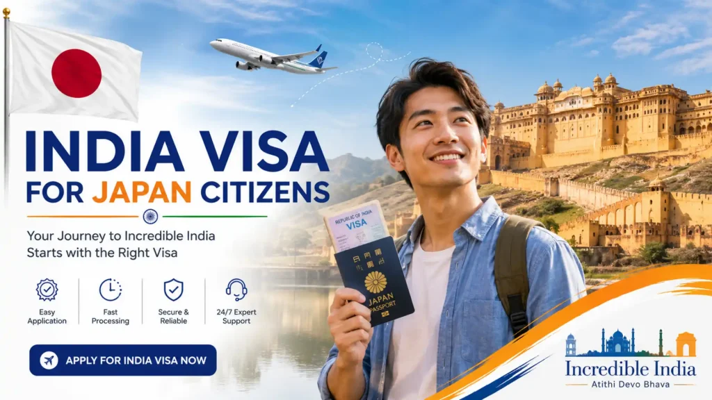 India Visa for Japan Citizens