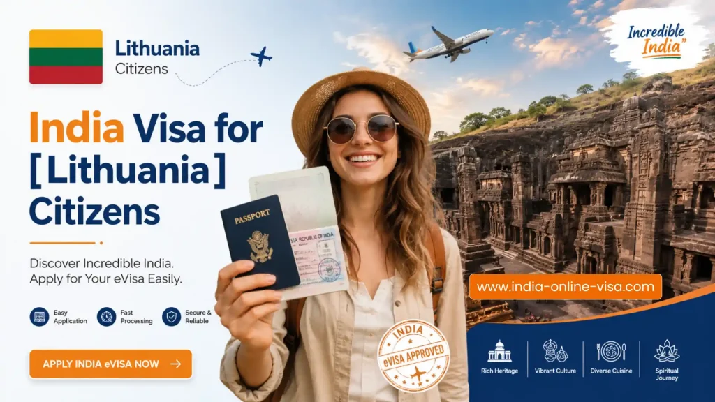 India Visa for Lithuania Citizens 1