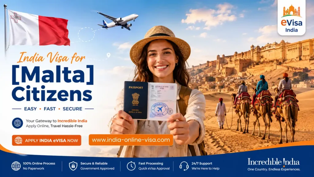 India Visa for Malta Citizens 1 India Visa for Malta Citizens