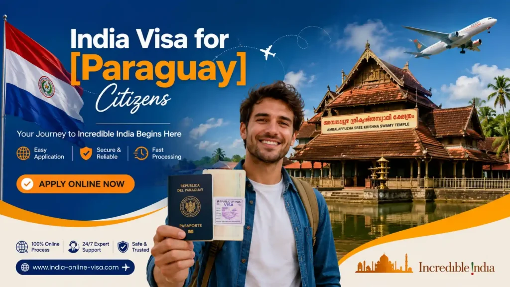 India Visa for Paraguay Citizens 1 India Visa for Paraguay Citizens 1