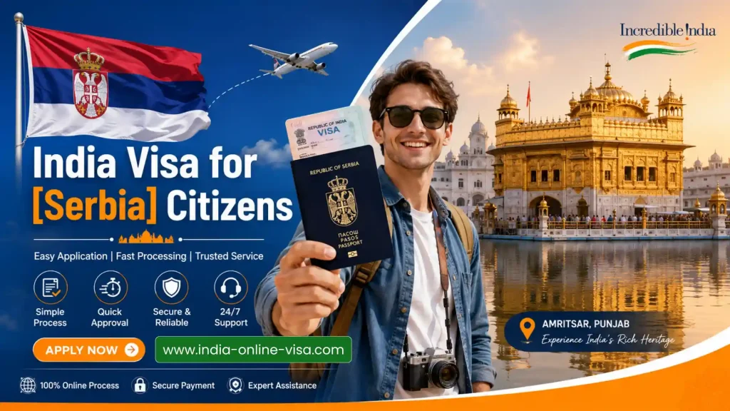 India Visa for Serbia Citizens 1 India Visa for Serbia Citizens