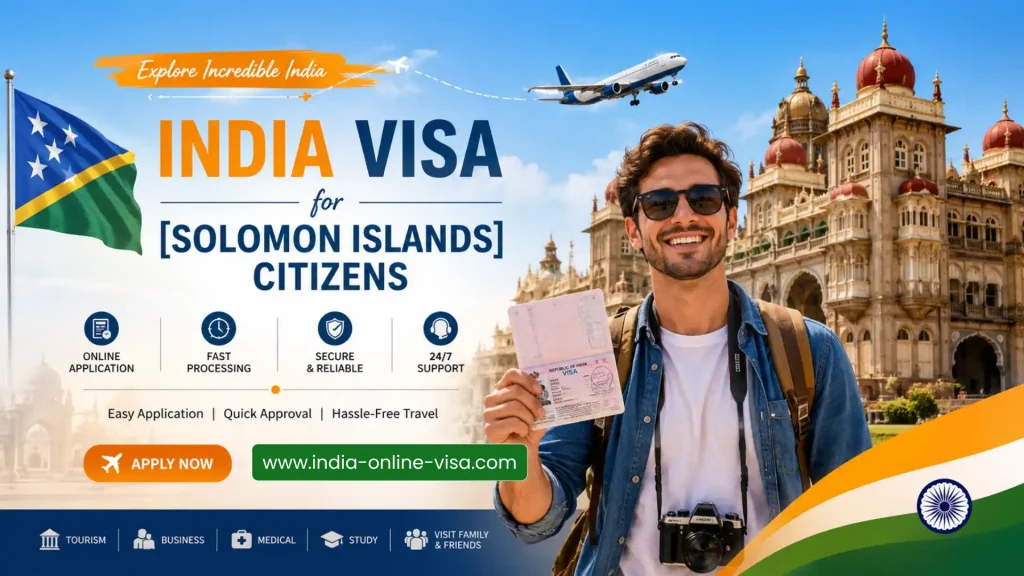 India Visa for Solomon Islands Citizens