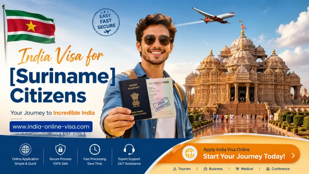 India Visa for Suriname Citizens