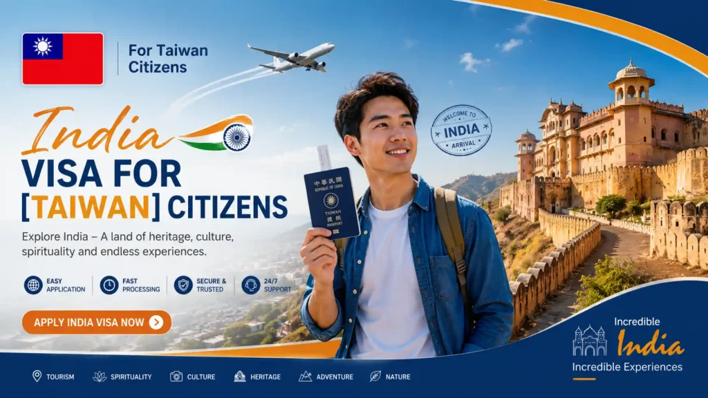 India Visa for Taiwan Citizens 1 India Visa for Taiwan Citizens
