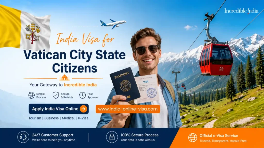 India Visa for Vatican City State Citizens