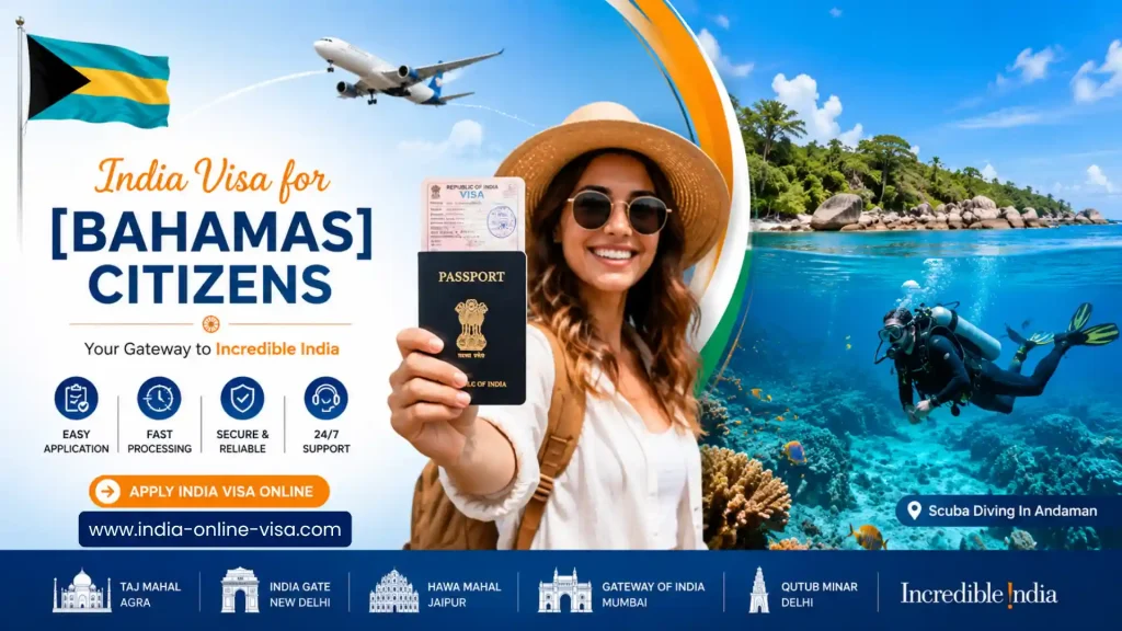 India Visa for Bahamas Citizens