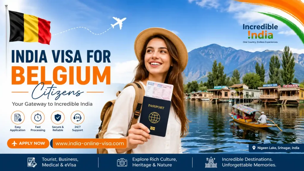 India Visa for Belgium Citizens 1