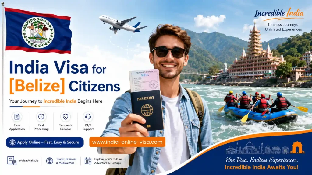 India Visa for Belize Citizens