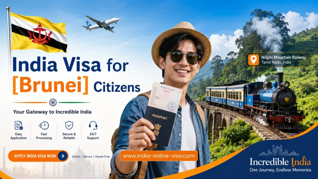 India Visa for Brunei Citizens