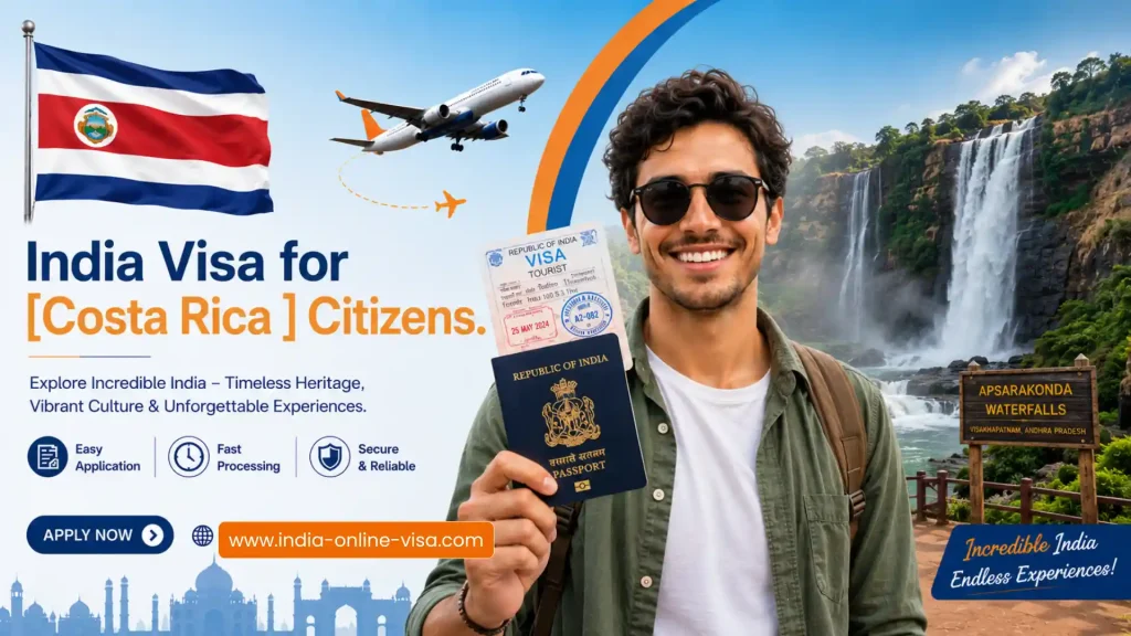 India Visa for Costa Rica Citizens 1