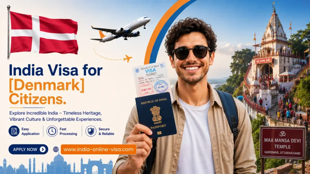 India Visa for Denmark Citizens