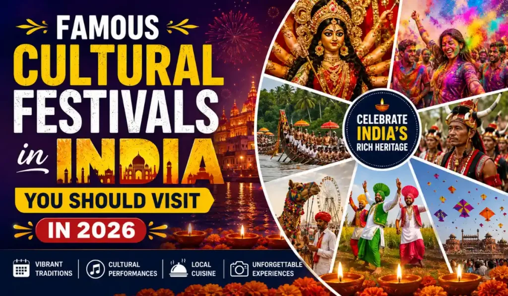Famous Cultural Festivals in India You Should Visit in 2026