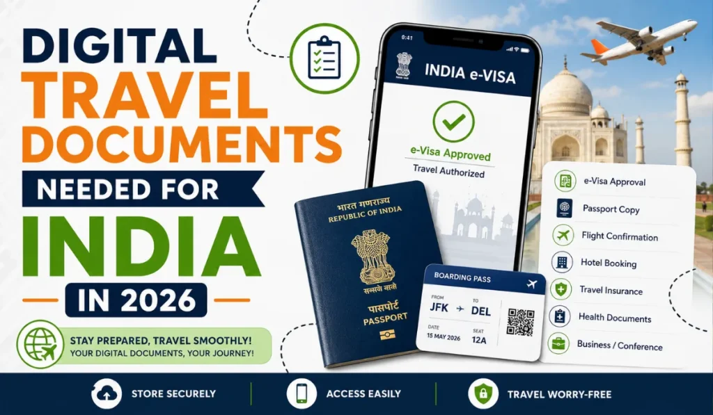 Digital Travel Documents Needed for India in 2026