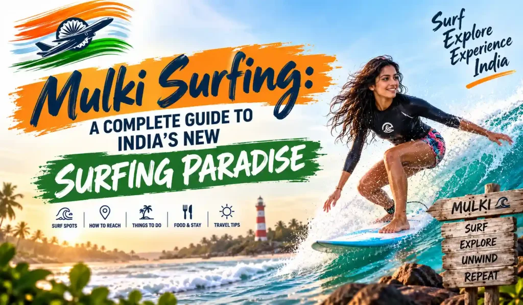 Mulki Surfing, Surfing in Karnataka, Surfing in India, Mulki Beach, Beginner Surfing in India