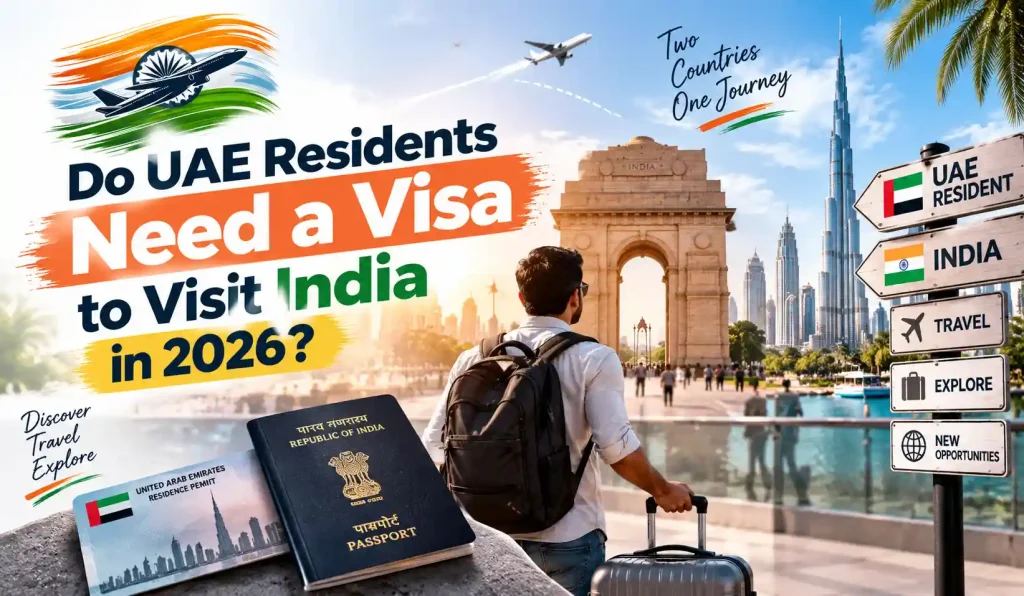 Do UAE residents need a visa to visit India in 2026?