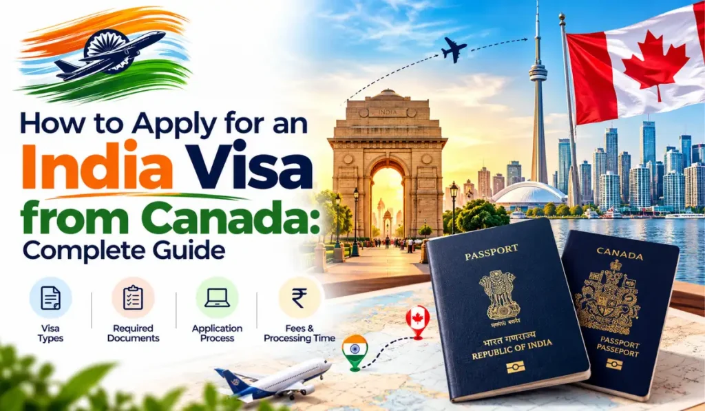 India Visa from Canada: Complete 2026 Guide