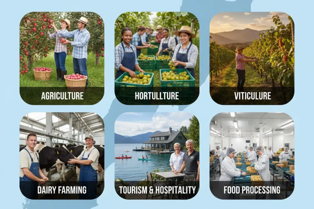 Best Industries Offering New Zealand Seasonal Work Visa Job Opportunities