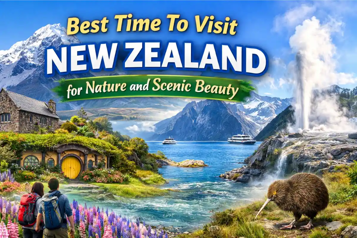 Best Time To Visit New Zealand for Nature and Scenic Beauty
