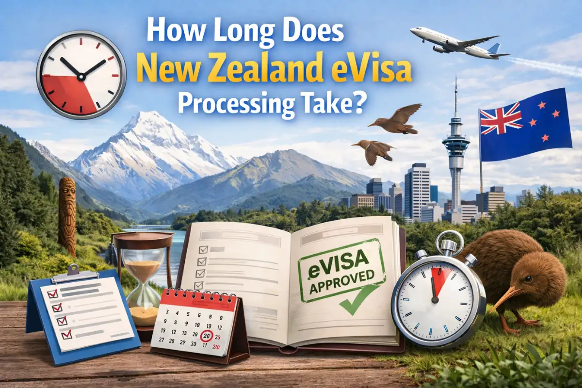 How Long Does New Zealand eVisa Processing Take?