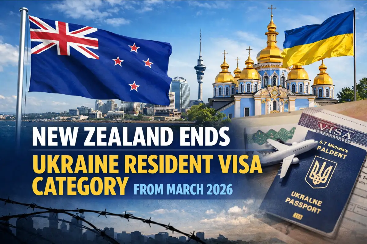 New Zealand Ends Ukraine Resident Visa Category from March 2026