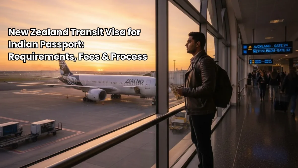 New Zealand Transit Visa for Indian Passport: Requirements, Fees & Process